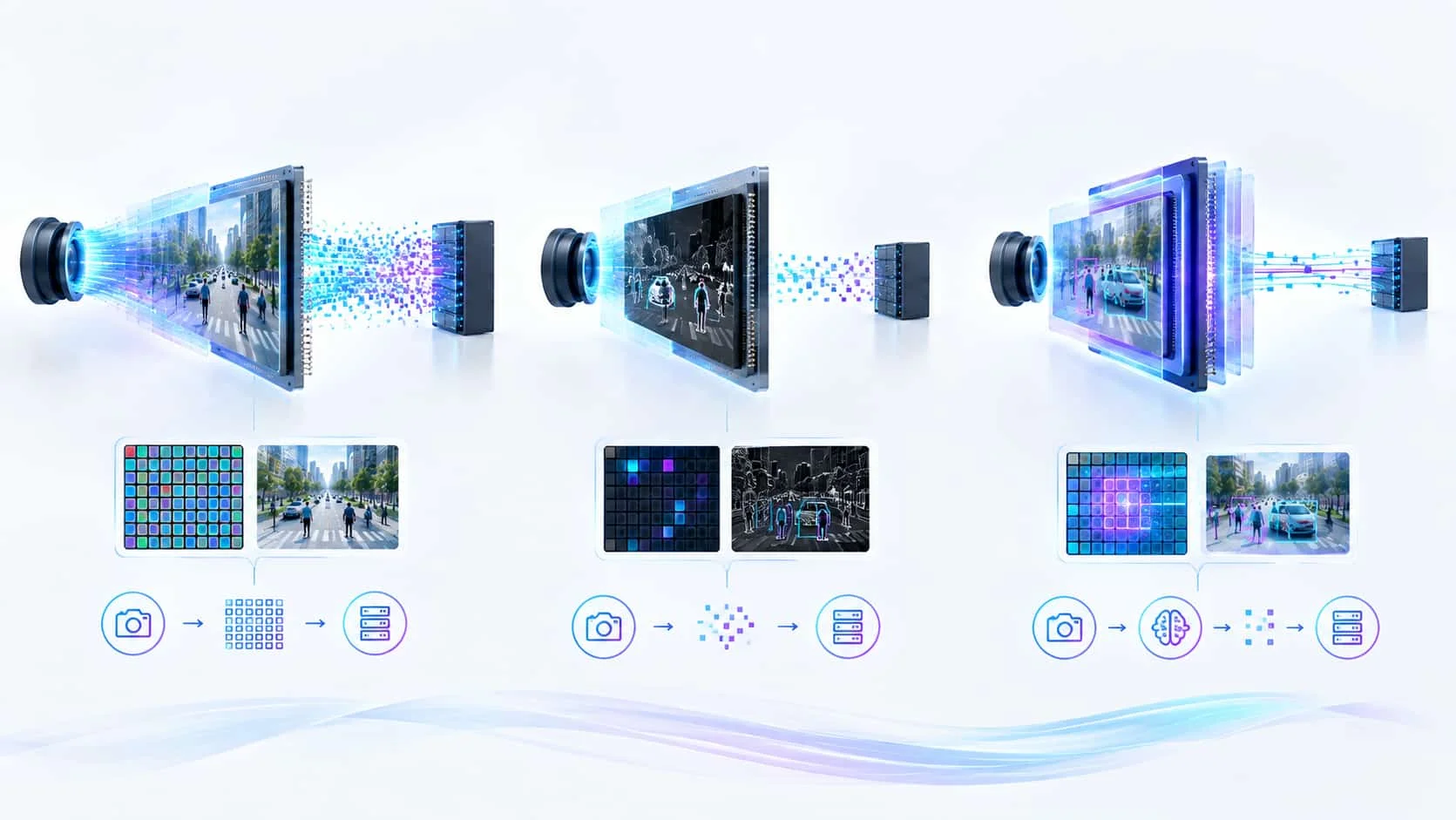 OCULI SPU compared to traditional vision sensors